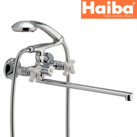Змішувач для ванни довгий ніс HAIBA ODYSSEY EURO (Chr-140)
