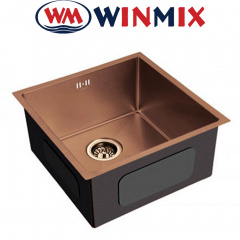 Кухонная мойка Winmix WM 4843-220x1.0-PVD-BRONZE Ахтырка