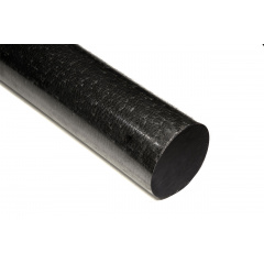 Капролон (поліамід), стрижень графітонаповнений, діаметр 60.0 мм, довжина 1000 мм. Ковель