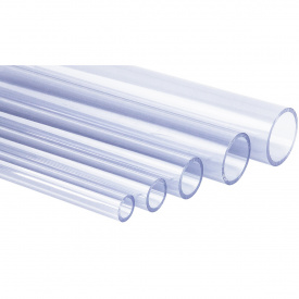 Пластикова труба ПВХ прозора PVC-GLAS D50 мм PN10-16