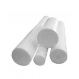Капролон (поліамід), стрижень, білий, діаметр 60.0 мм, довжина 1000 мм