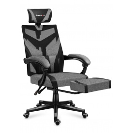 Комп'ютерне крісло HUZARO Combat 5.0 Grey тканина