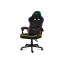 Комп'ютерне крісло Huzaro Force 4.4 RGB Black тканина Рівне