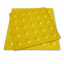 Тактильна плитка Конус 300х300х3 мм жовта поліуретанова для входу Ужгород