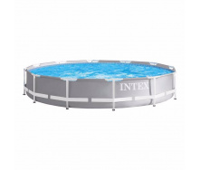 Бассейн каркасный Intex 26710 Prism Frame Pool 366 x 76 см Grey