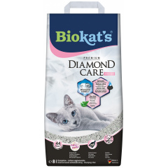 Наполнитель для кошачьего туалета Biokat's Dimond Care Fresh Бентонитовый комкующий 8 л (4002064613260) Ровно