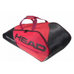 Теннисная сумка HEAD TOUR TEAM 9R SUPERCOMBI BKRD Черный/Красный (283-432) Киев