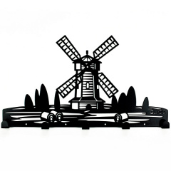 Вешалка настенная Glozis Windmill H-064 46 х 26 см Київ
