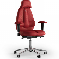 Кресло KULIK SYSTEM CLASSIC Антара с подголовником без строчки Красный (12-901-BS-MC-0308) Житомир