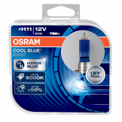Автолампа OSRAM 62211CBB Cool Blue Boost H11 80W 12V PJ19-2 10X2 HardDuopet Львів