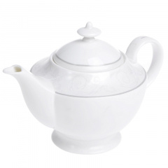 Чайник для заваривания чая Lora Белый 73-014 1300ml Киев