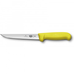 Кухонный нож обвалочный Victorinox Fibrox Boning 15 см Желтый (5.6008.15) Івано-Франківськ
