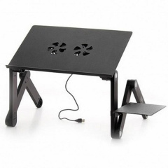 Столик трансформер для ноутбука Laptop Table T8 Черный (258748) Київ