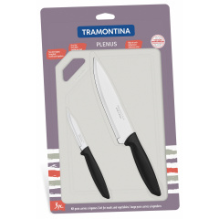 Набор ножей TRAMONTINA PLENUS 3 предмета (6366867) Рівне