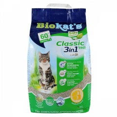 Наполнитель для кошачьего туалета Gimborn Biokat's Classic Fresh 3 in 1 Бентонитовый комкующий 18 л (4002064613796) Ровно