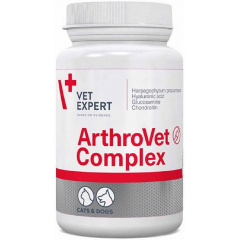 Комплекс для профилактики и лечения проблем с суставами VetExpert ArthroVet Complex 60 таблеток (5907752658235) Київ