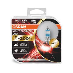 Автолампа OSRAM 64210NB200-HCB H7 Night Breaker +200% 55W 12V PX26d HardDuopet Дніпро