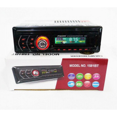 Автомагнитола С Пультом Pioneer 1DIN MP3-1581 RGB Дзензелівка