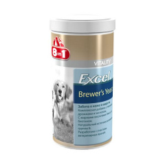 Пивные дрожжи 8in1 Excel Brewers Yeast для кошек и собак таблетки 780 шт (4048422115717) Вольнянск