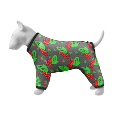 Дождевик для собак WAUDOG Clothes Калина S40 Разноцветный (5340-0228) Полтава