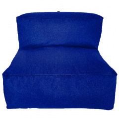 Бескаркасный модульный диван Блэк Прямой Tia-Sport (sm-0945-7) синий Полтава