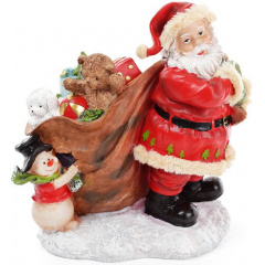 Новогодняя Статуэтка Santa с подарками 28 см Bona DP42716 Київ