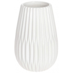 Керамическая ваза Bona Ledo 14x14x20 см Белая DP119936 Первомайск