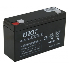 Аккумулятор UKC Battery WST-12 6V 12A