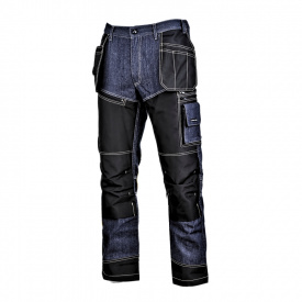 Штаны джинсовые рабочие Lahti Pro 40518 L Черно-синий