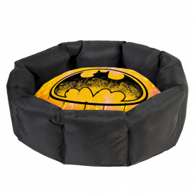 Лежанка для собак WAUDOG Relax S со сменной подушкой рисунок "Бэтмен 1" (224-0150)