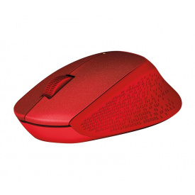 Мышь беспроводная Logitech M330 Silent Plus Red USB (910-004911)