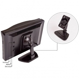 Автомобильный монитор для камеры заднего вида Podofo XSP-04 Черный (100384)