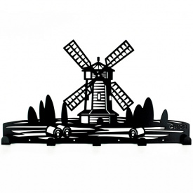 Вешалка настенная Glozis Windmill H-064 46 х 26 см
