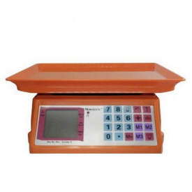 Электронные торговые весы Nokasonic NK4017 50 кг Оранжевые (300800)