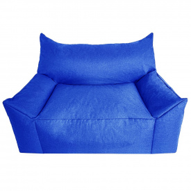 Бескаркасный диван Tia-Sport Летучая мышь 152x100x105 см синий (sm-0696)