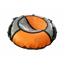 Надувные санки тюбинг Kronos Top D-120 Оранжевый с серым Стандарт (AT_51028)