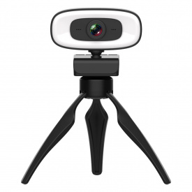Веб-камера + штатив-тренога UTM Webcam SJ-PC010-2K 2560x1440 Black