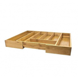 Вклад бамбуковый в ящик для столовых приборов Flora(45085)