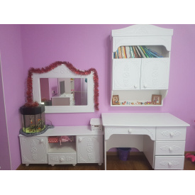 Мебель для девочки провансная Мебель UA Ассоль Белль Белый Дуб/Белый (48583)