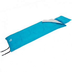 Спальный мешок-одеяло с подушкой Bestway 68100 Evade 10 Blue