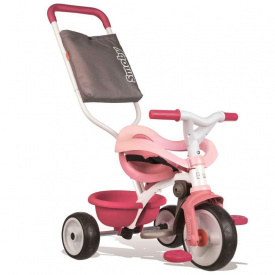Детский велосипед металлический Smoby OL82815 Bee Movie Comfort 3в1 Pink