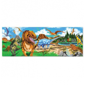 Мега - пазл гигант "Страна динозавров" 48 элементов Melissa&Doug (MD10442)