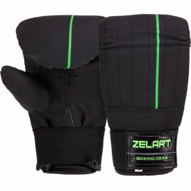 Снарядные перчатки ZELART VL-3086 М Черный-салатовый