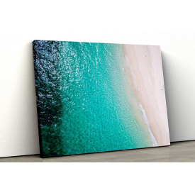 Картина на холсте KIL Art Голубое море 81x54 см (317)