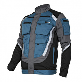 Куртка защитная LahtiPro 40403 S Черно-синяя