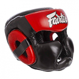 Шлем боксерский с полной защитой HG13-Close Fairtex M Красный (37475022)