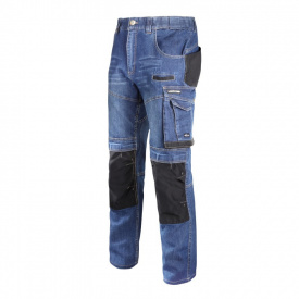 Штаны джинсовые рабочие LahtiPro 40510 S Синие