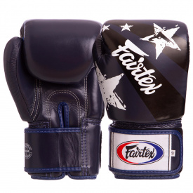 Перчатки боксерские FAIRTEX BGV1N 14 Синий-Черный
