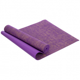 Коврик для йоги Джутовый Yoga mat 6мм SP-Sport FI-2441 Фиолетовый