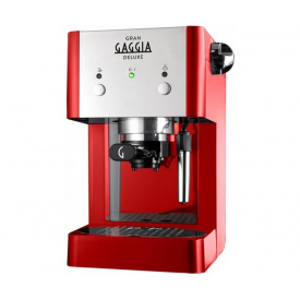 Рожковая кофеварка эспрессо Gaggia Gran Deluxe Red (RI8425/22)